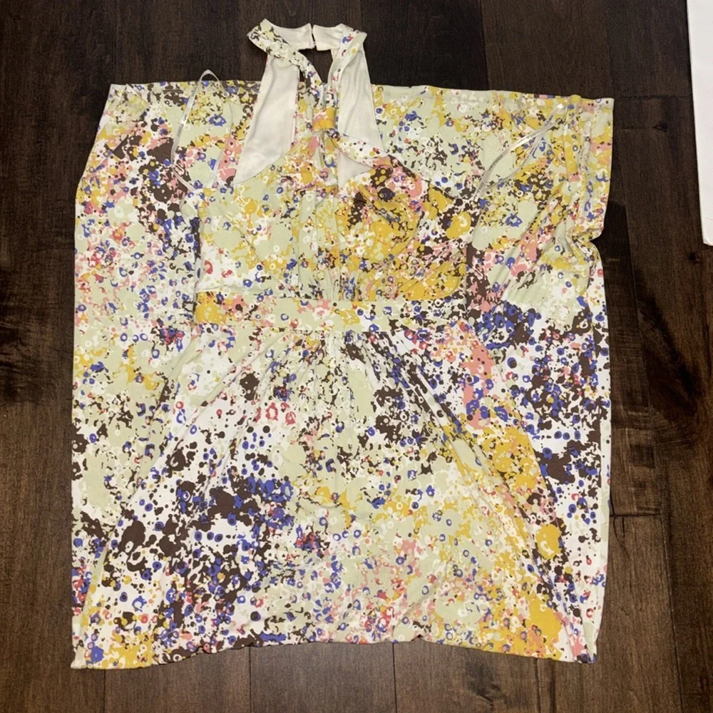 NWT Guess Winona Multicolor Maxi Dress - Picture 14 of 15